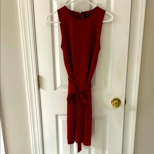 Ann Taylor Red Sheath Dress